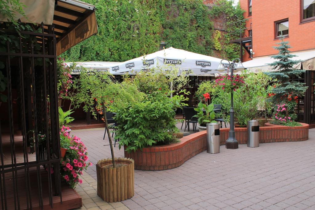 Gilija Hotel Silute Exterior photo